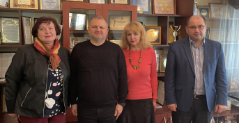 Meeting of the management of the PPTE "JNL" with the management of the Department of the Chernihiv Regional State Administration.